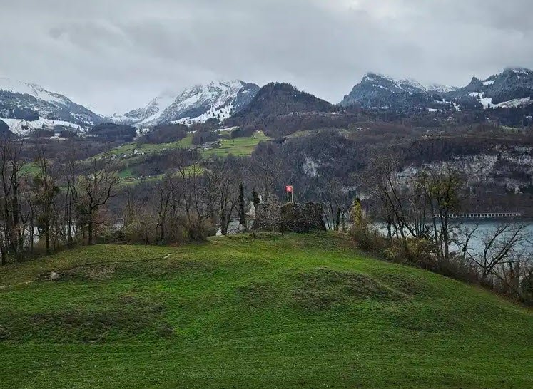 Burgruine Strahlegg, Weesen, Switzerland, Switzerland